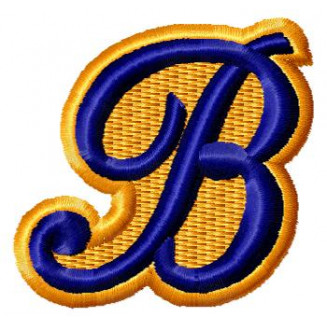 The letter B