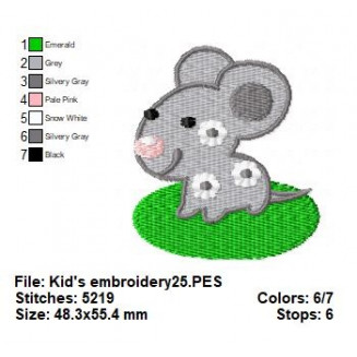 Kid's embroidery25