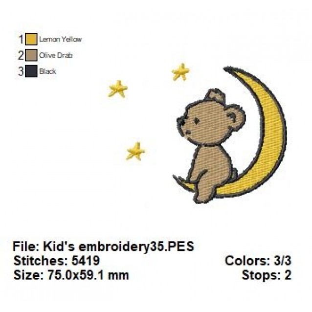 Kid's embroidery35