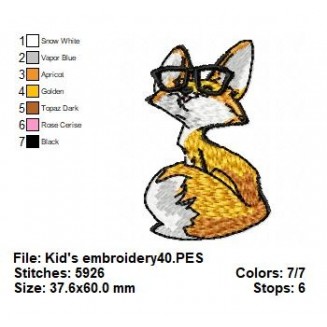 Kid's embroidery40