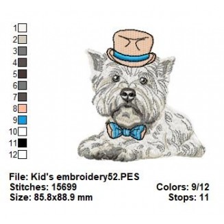 Kid's embroidery52