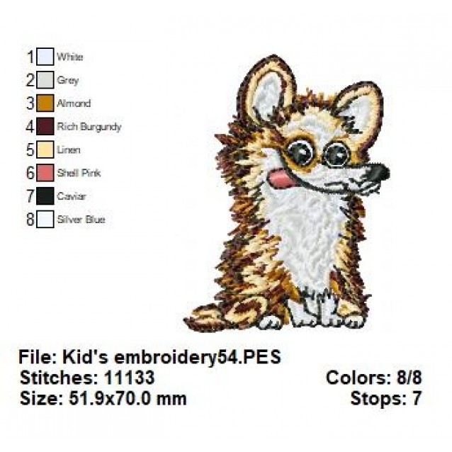 Kid's embroidery54