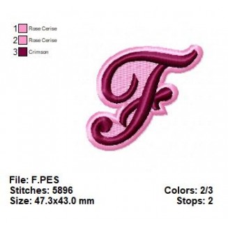 The letter F