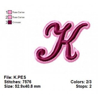 The letter K