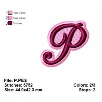 The letter P
