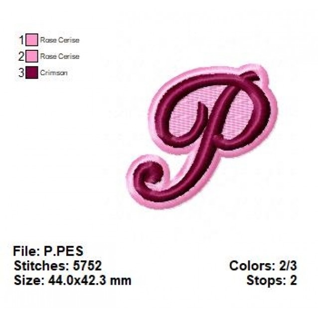 The letter P