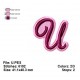 The letter U